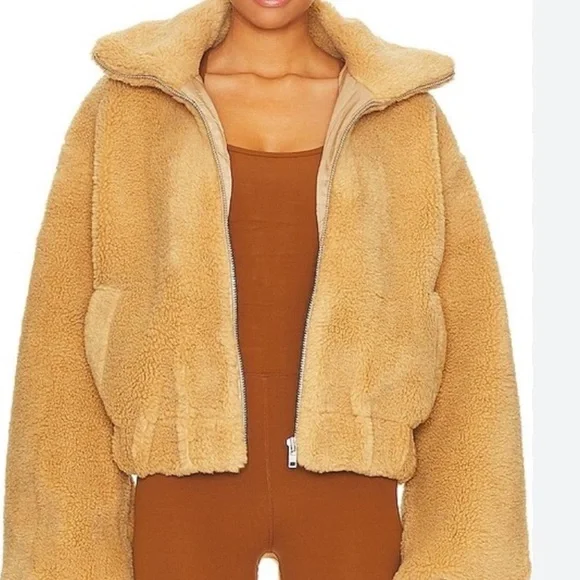 Free People Get Cozy Oversized Teddy Jacket - Picture 2 of 7